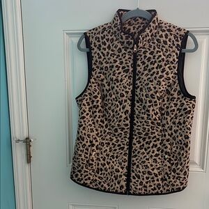 Charter Club (Macy’s) Leopard Print Vest